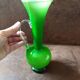 Vase opaline  vert