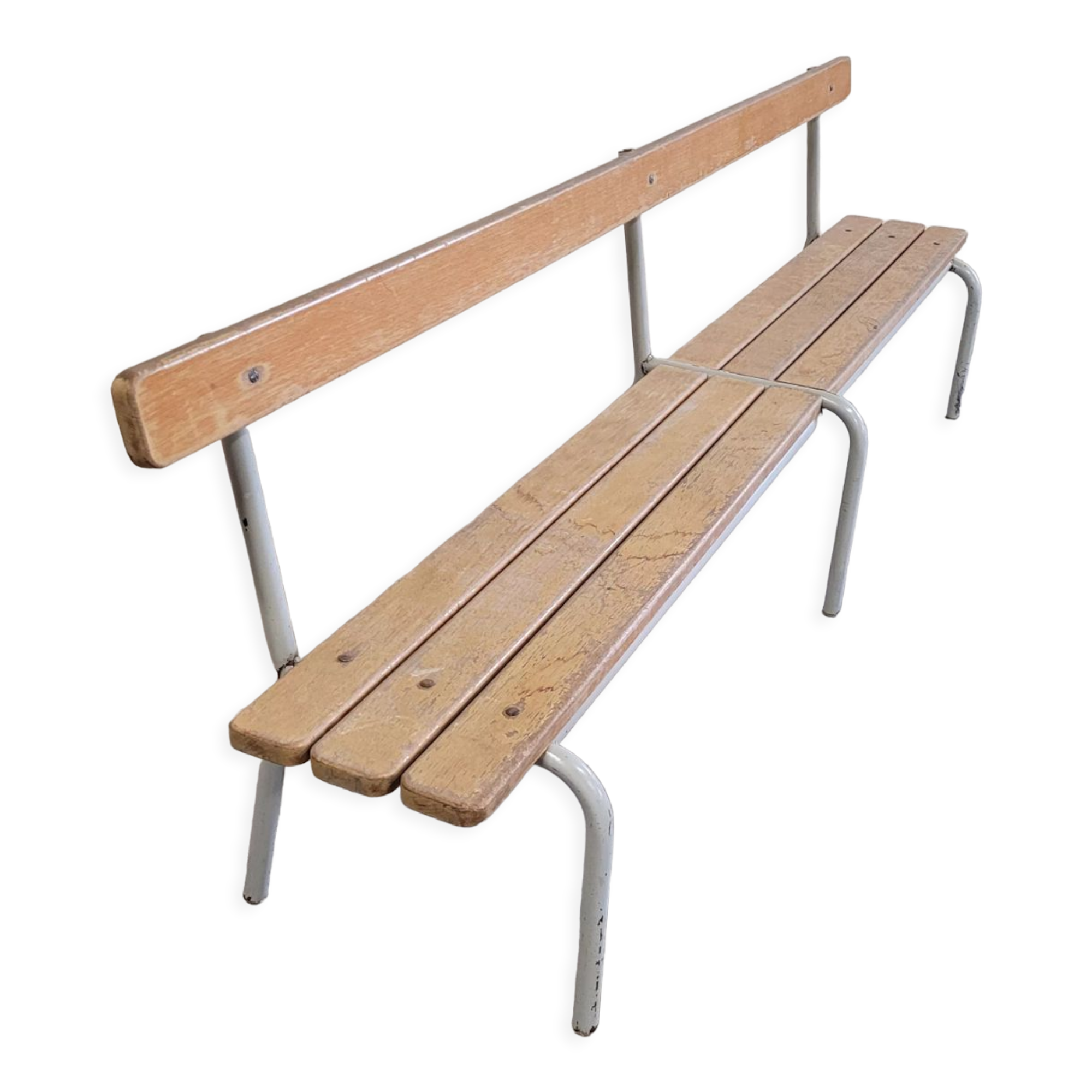 Kindergarten bench for children manufactured 1950