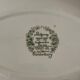 English brand Ridgway Canterbury dish