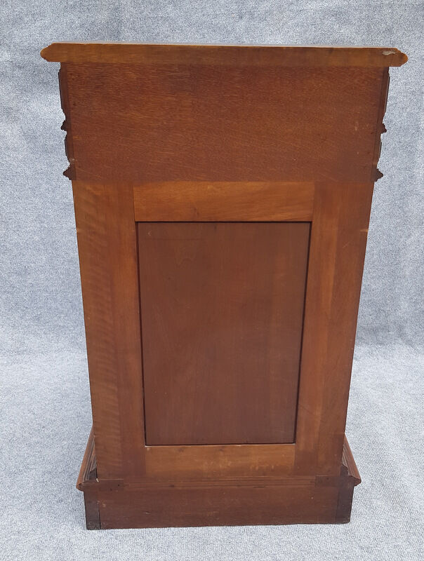 Prayer god in walnut signed Bellanger Paris