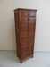 Antique oak filing cabinet