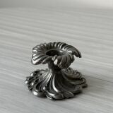 Metal candle holder.