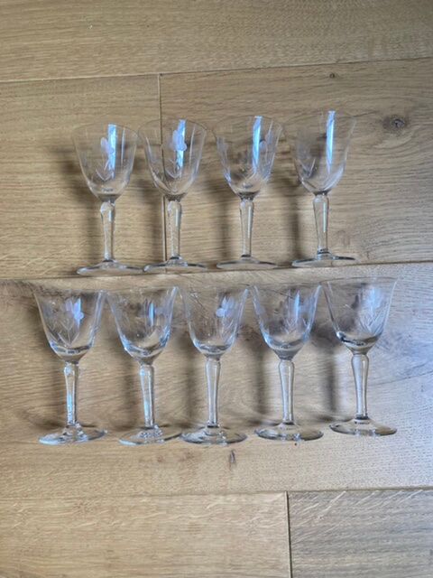 Lot de 8 verres pour l’apéritif