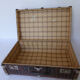 Croco print trunk suitcase