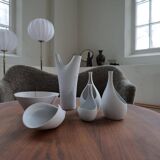 Mid-Century Modern Vase and Bowls Gustavsberg, Sweden, 1950s