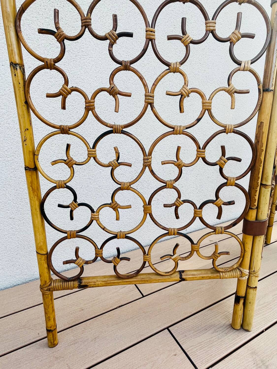 Italian Bamboo Screen from the 70s