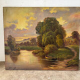 Forest landscape by Bernard