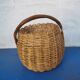 Rattan round basket
