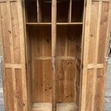 Vintage wooden workshop cloakroom 1930