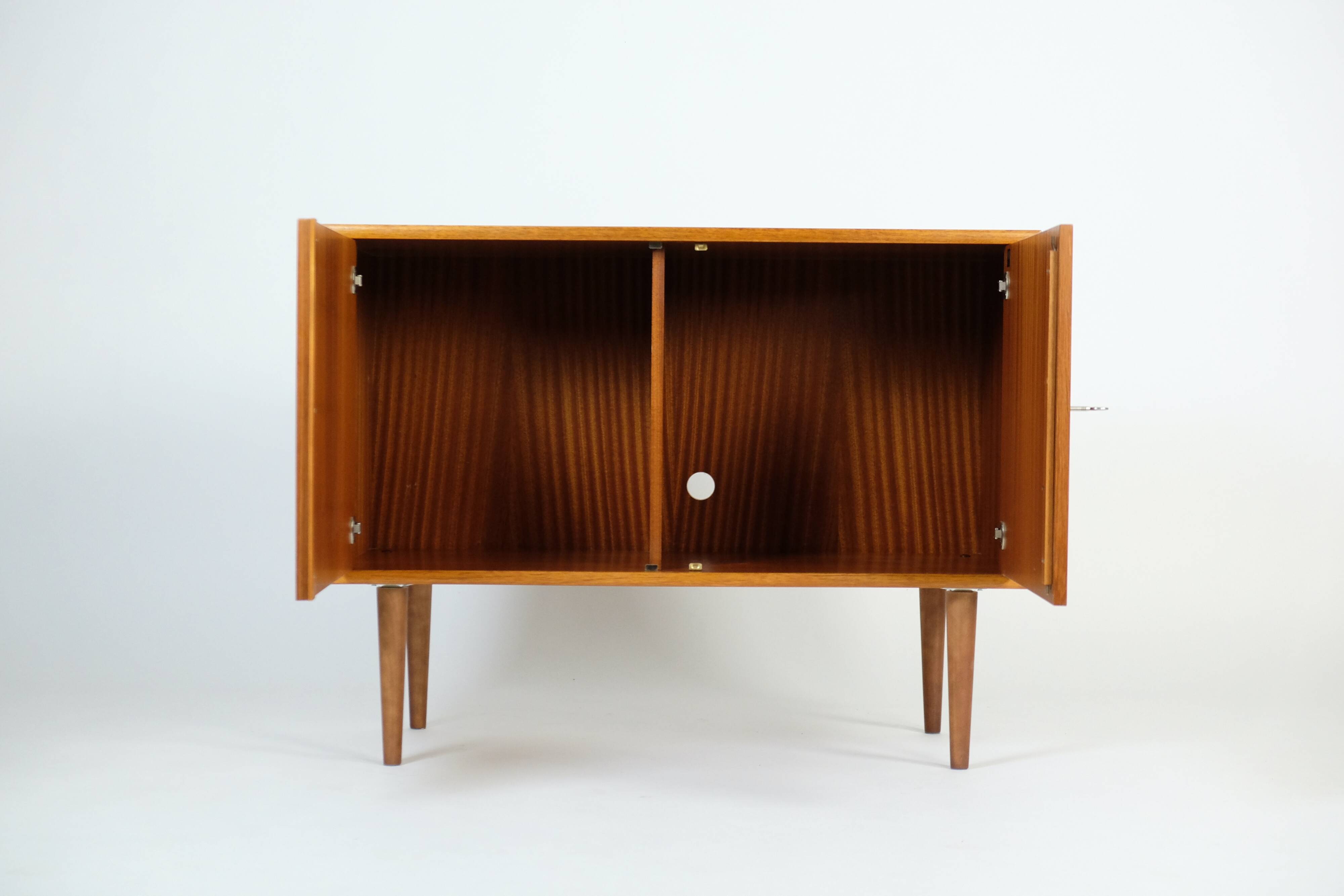 Vintage teak kommode sideboard schrank 60er 70er mid-century 60s