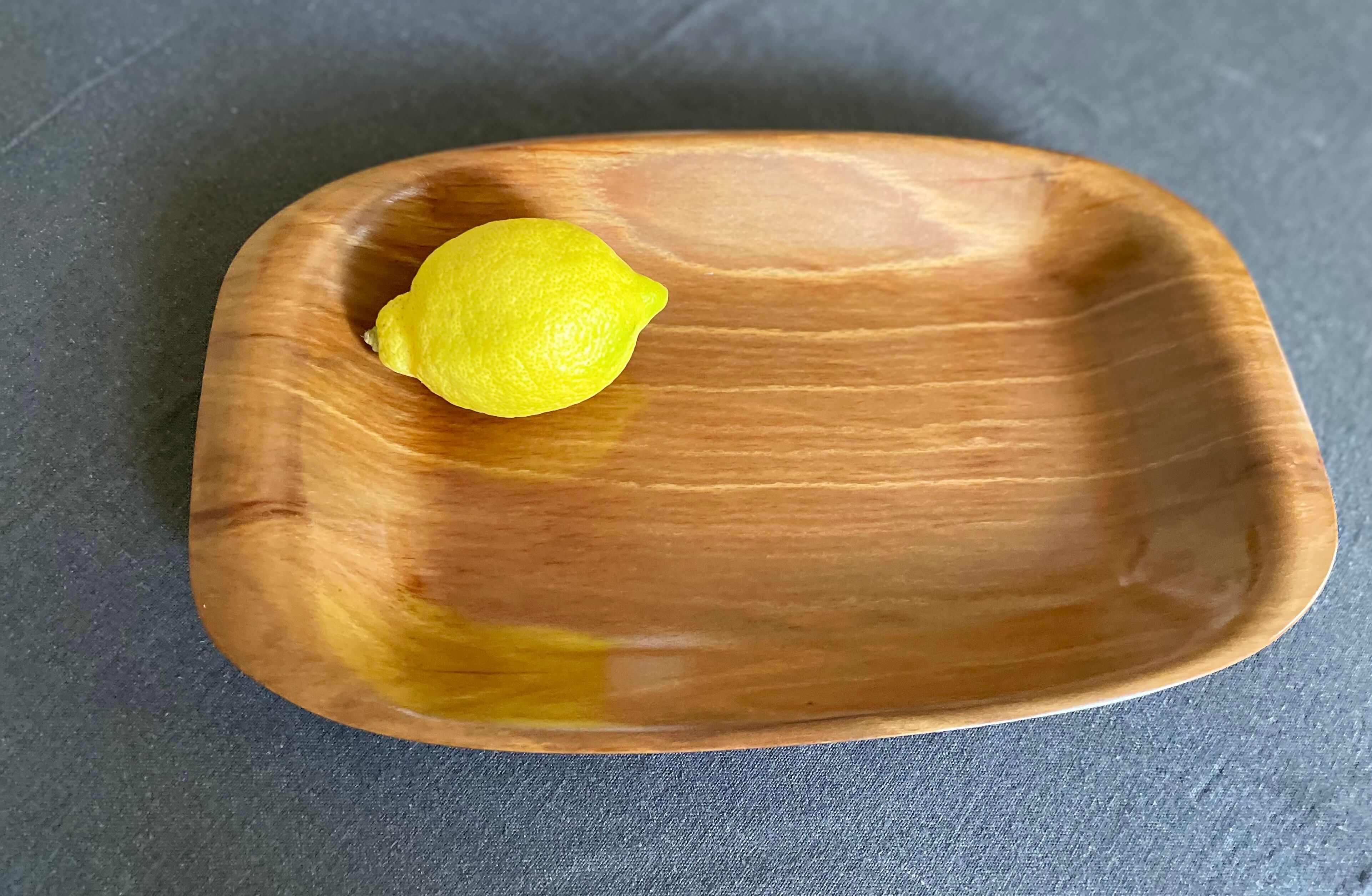 Thermoformed Scandinavian wood dish Gerling Sol Ohligs