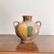 Vintage USSR Soviet Ceramic Amphora Handle Vase