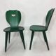 Set of 4 chairs mid-century pine by Carl Malmsten for Svensk as Sweden