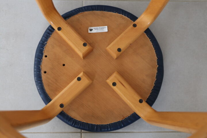 4 Danish stools Georg Petersens Mobelfabrik 840mm