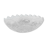 Coupe à fruits en cristal moulé