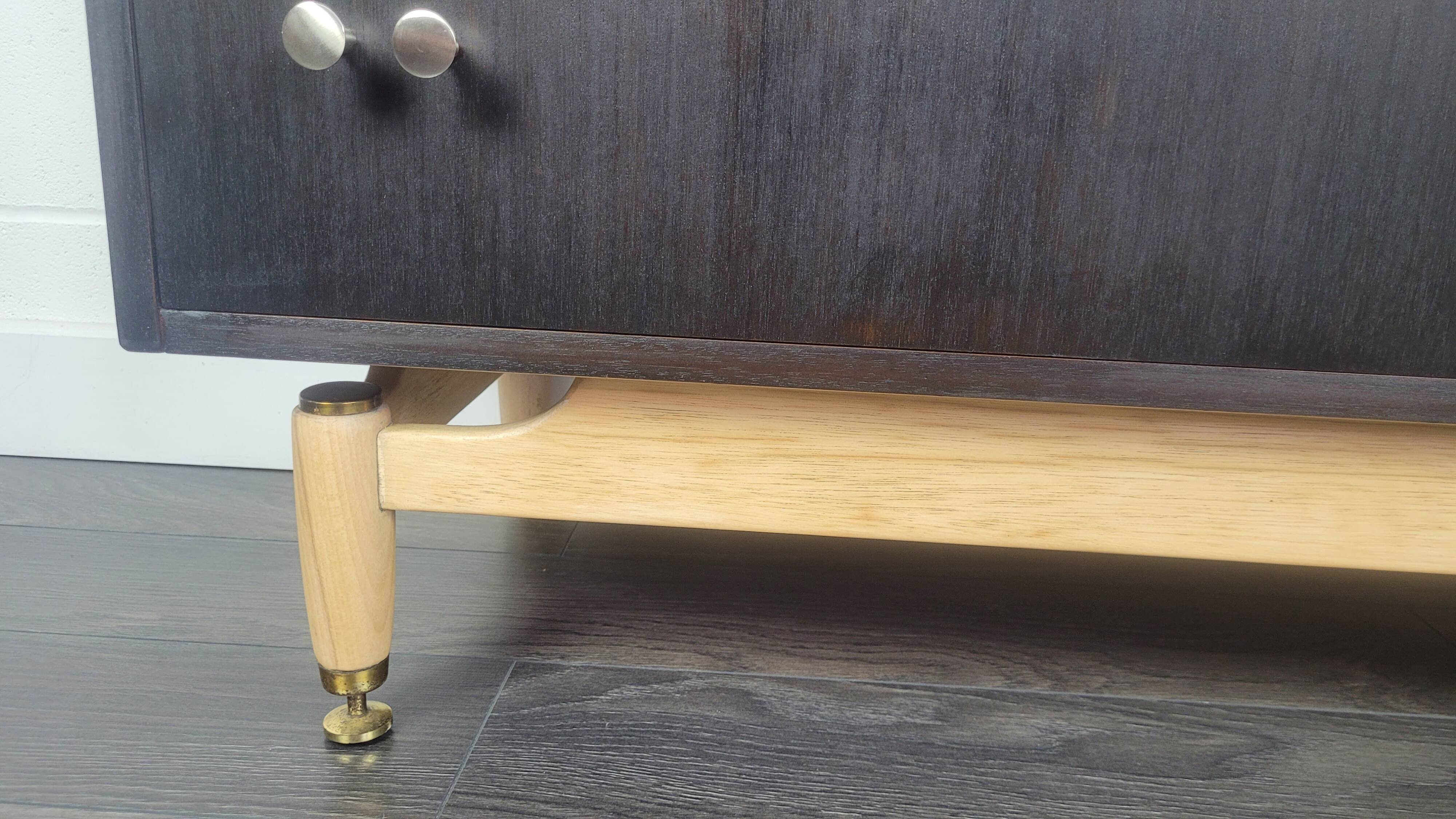 G-Plan Black Double Chest of Drawers, 1960s