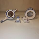 Vintage teapot in earthenware