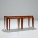 3 tables gigognes en teck par Severin Hansen pour Haslev, Danemark 1960