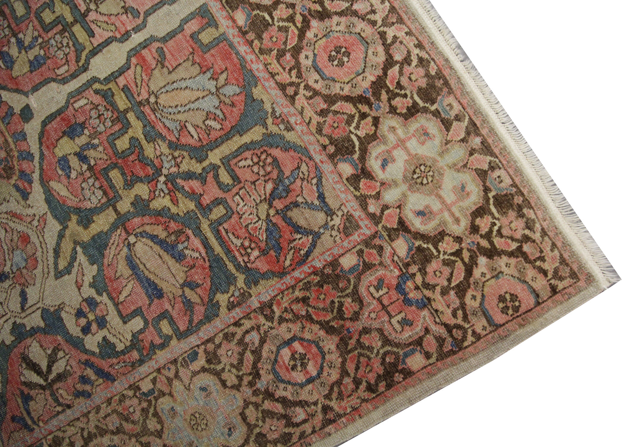 Antique Farahan Handmade Wool Persian Rug- 103x140cm