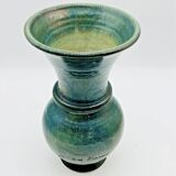 Grand vase Jean Marais céramique bleu vert - 661002