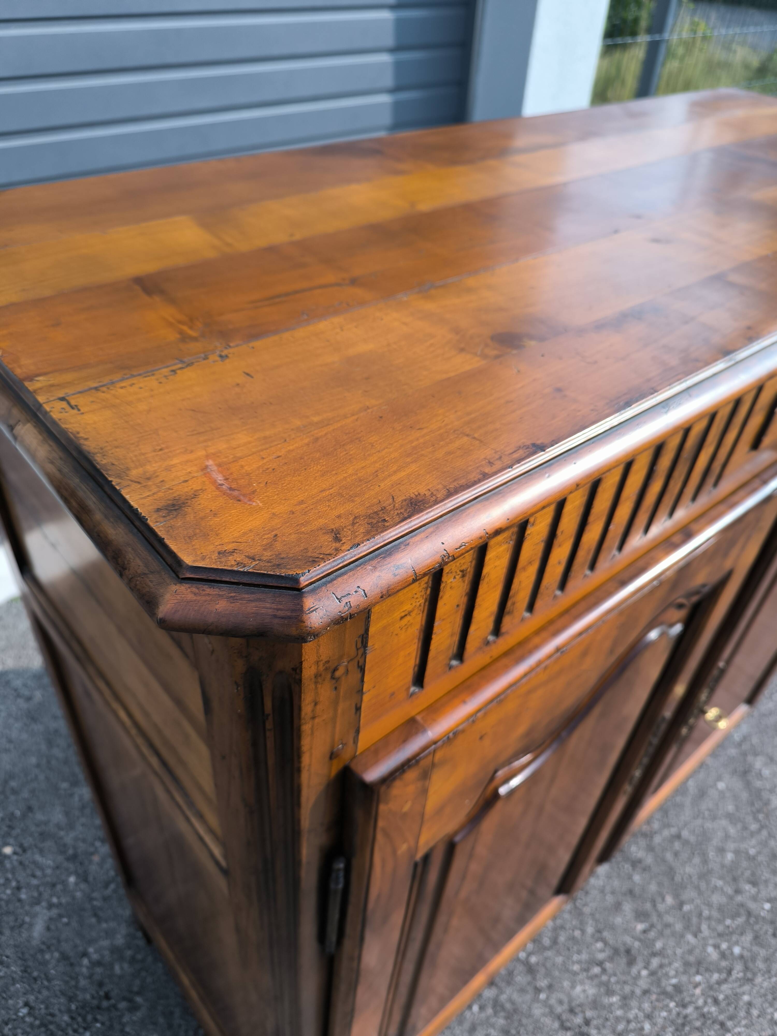 Louis XV style tall buffet