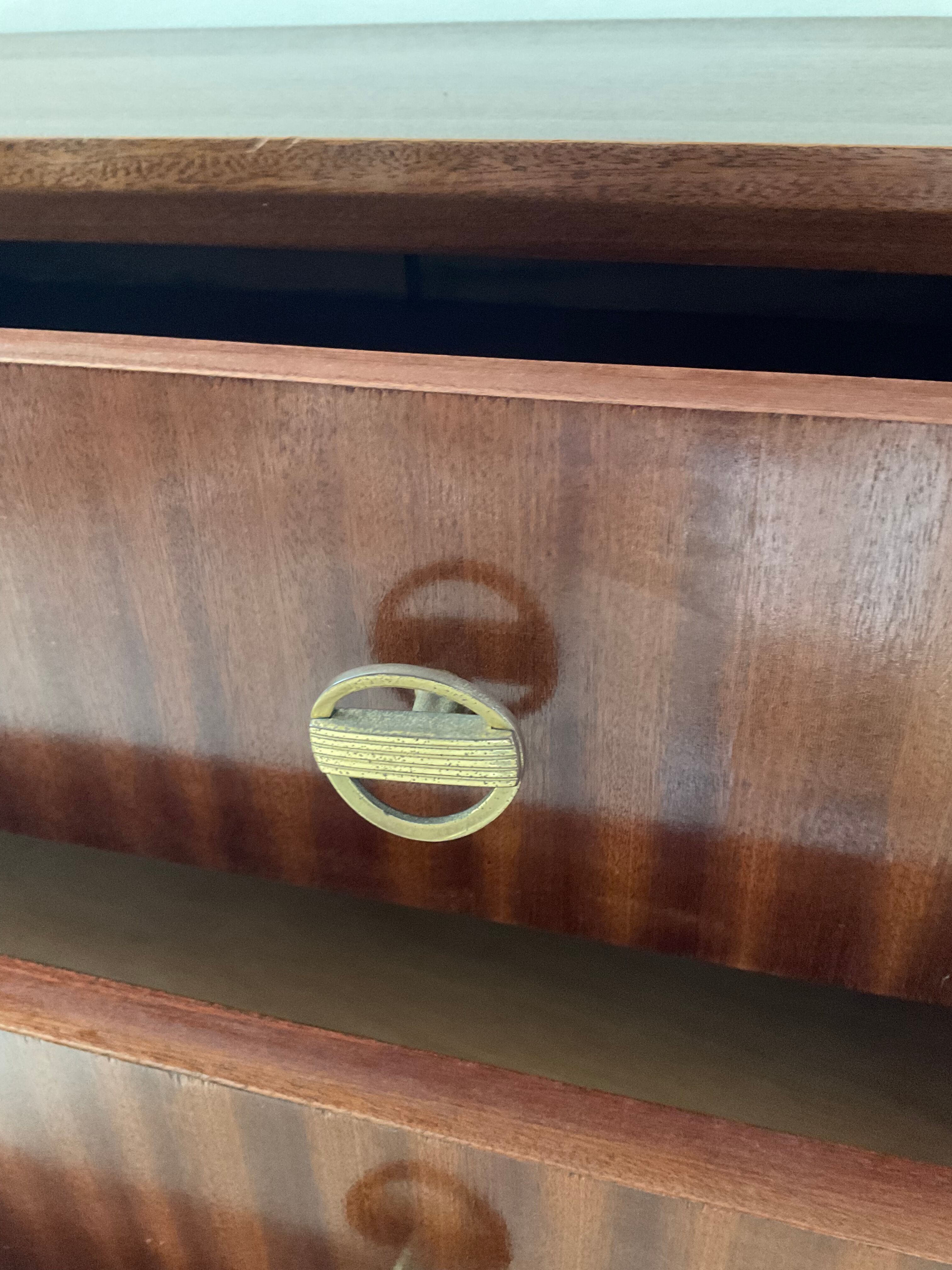 Vintage teak chest of drawers from the 50s and 60s