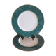 Duo of presentation plates Guy Degrenne in Limoges porcelain