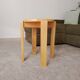 Vintage stool in solid pine chalet/Scandinavian style.