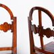 Art Deco Dinig Set in Caucasian Walnut, 1920s, Set of 7