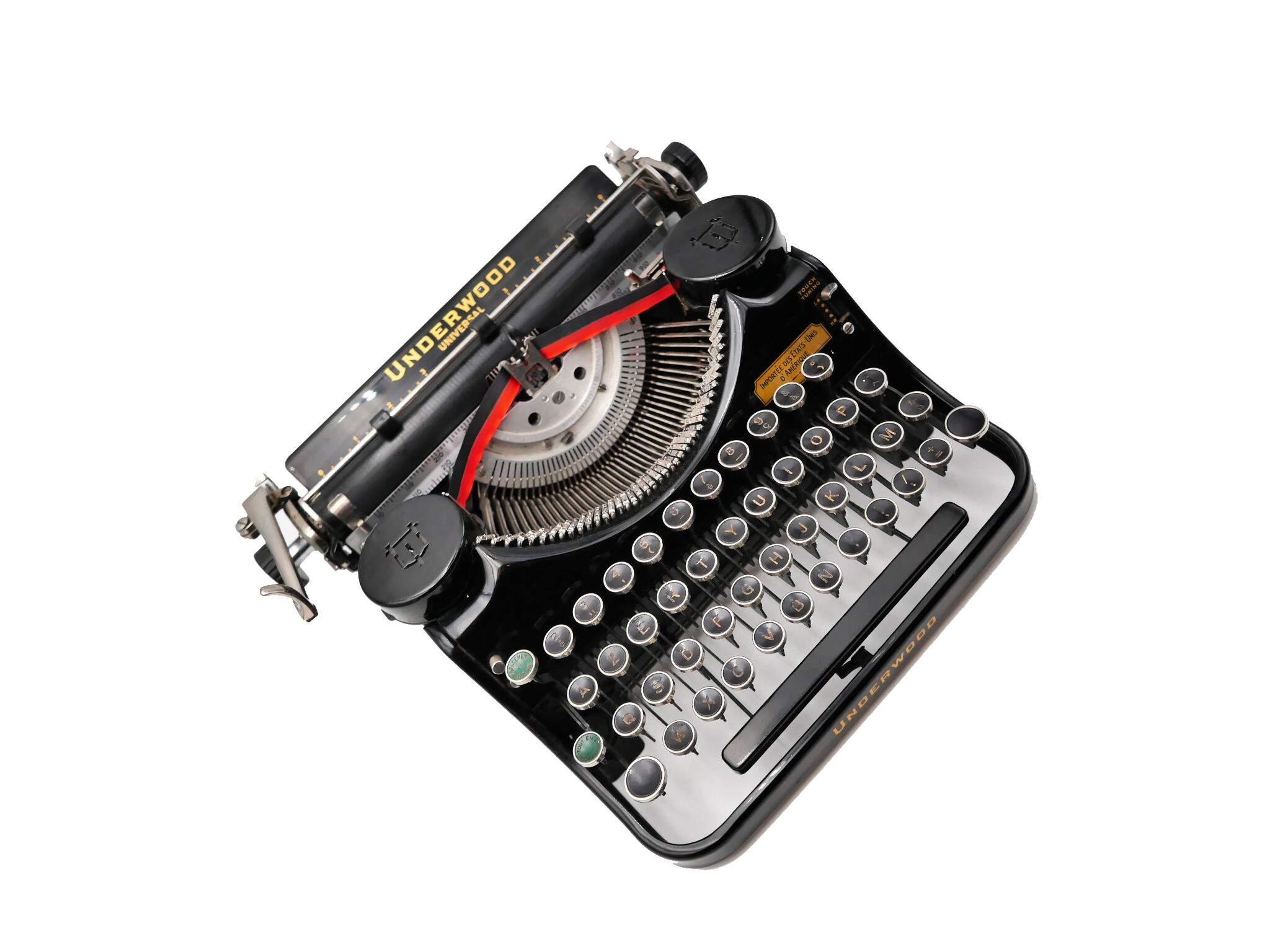 Underwood universal black typewriter revised ribbon new 1935