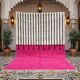Handmade traditional pure wool rug size 2/3 m