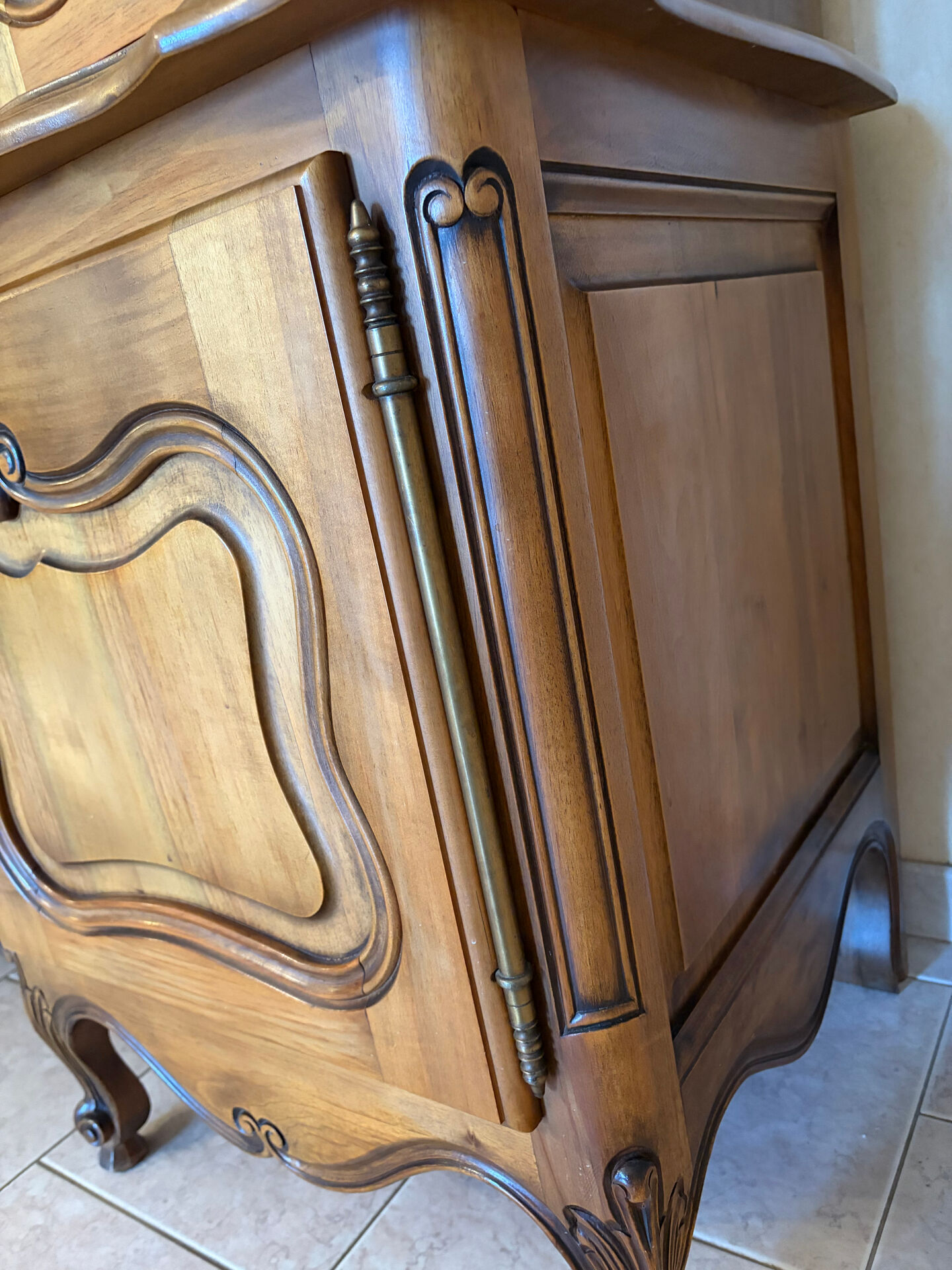 Solid walnut sideboard