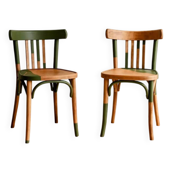 Paire de chaises bistrot