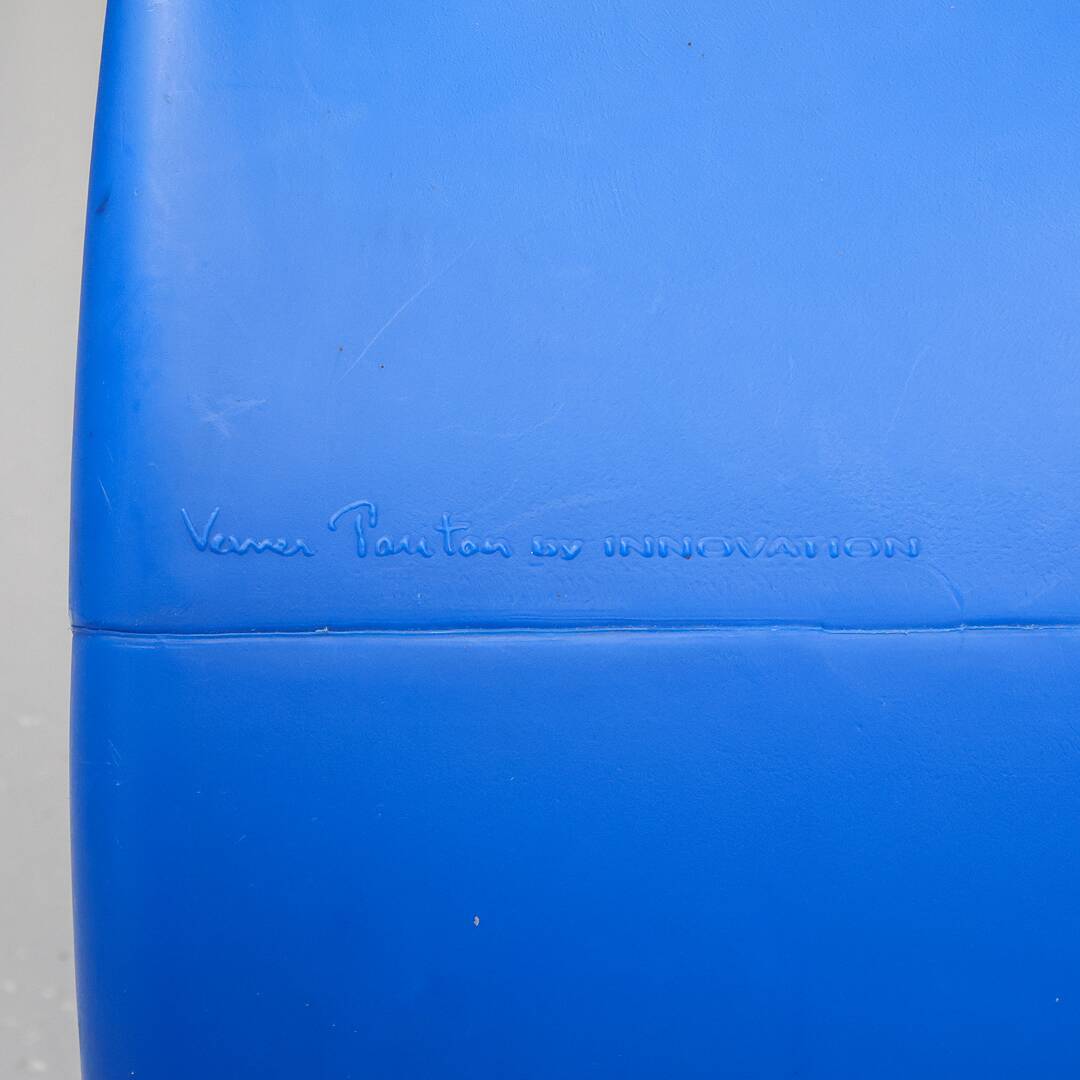 Chaise Bleue Phantom de Verner Panton pour Innovation