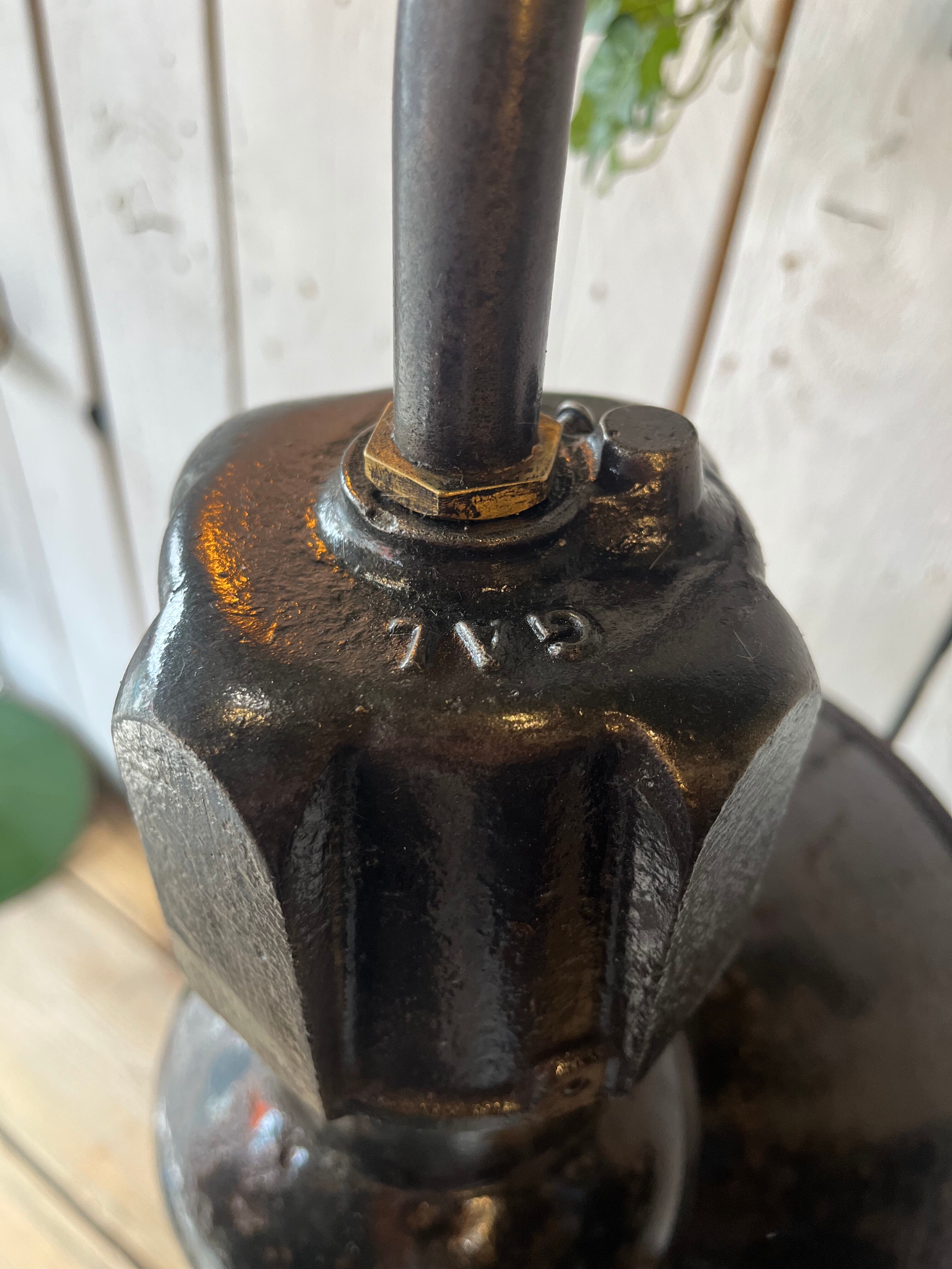 Old pair of gal lamps