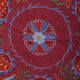 Hand knotted rug, vintage turkish rug 94x189 cm