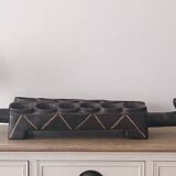 Large wooden Awale Baoule game (Burkina Faso)