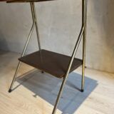 Bedside table 1960-70 wood and metal