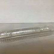 Vide poche, baguier verre moulé géométrique