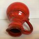 Vase pitcher jug ceramic red style w Germany