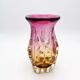 Vase Studio Glass Josef Hospodka Chribska Sommerso Feuille Argent