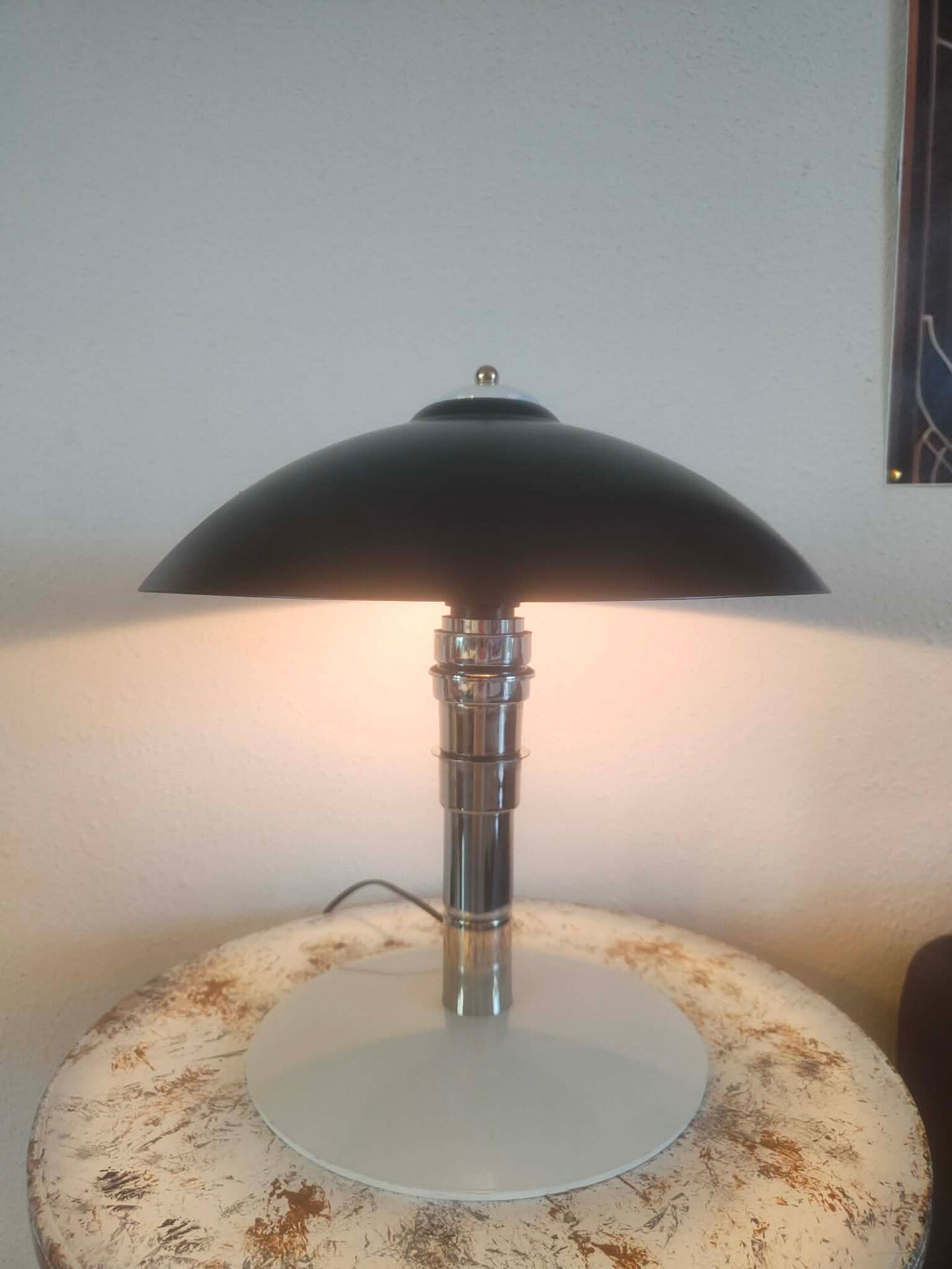 Vintage lamp 1980s Bauhaus style