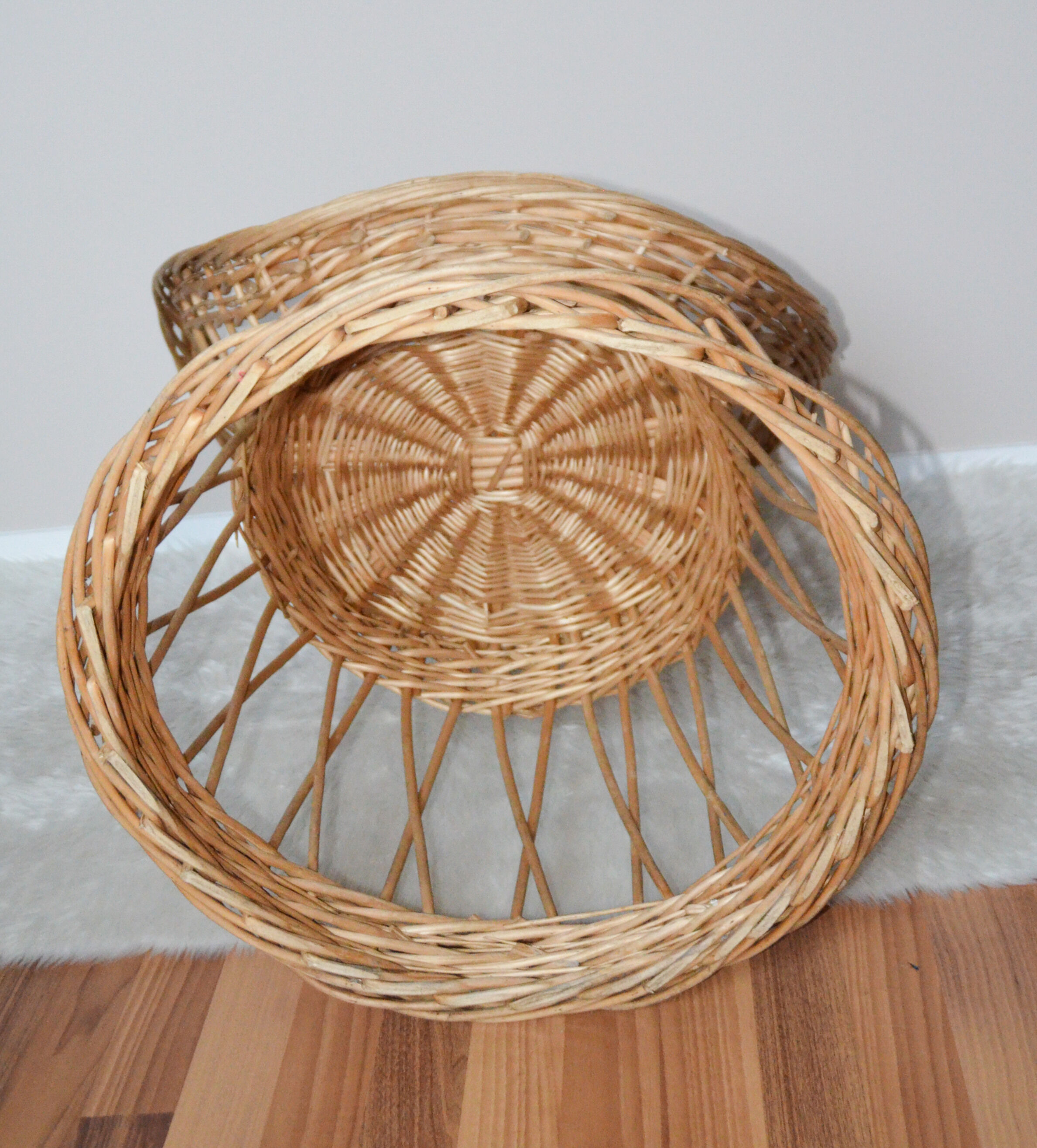 Rattan armchair