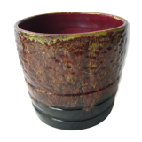 Vintage ceramic pot cover Morvan Petit Masse