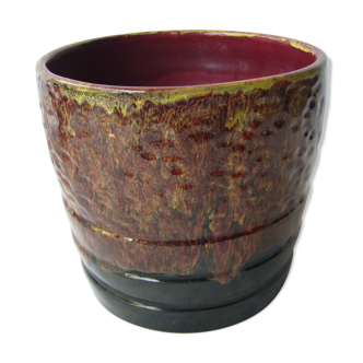 Vintage ceramic pot cover Morvan Petit Masse