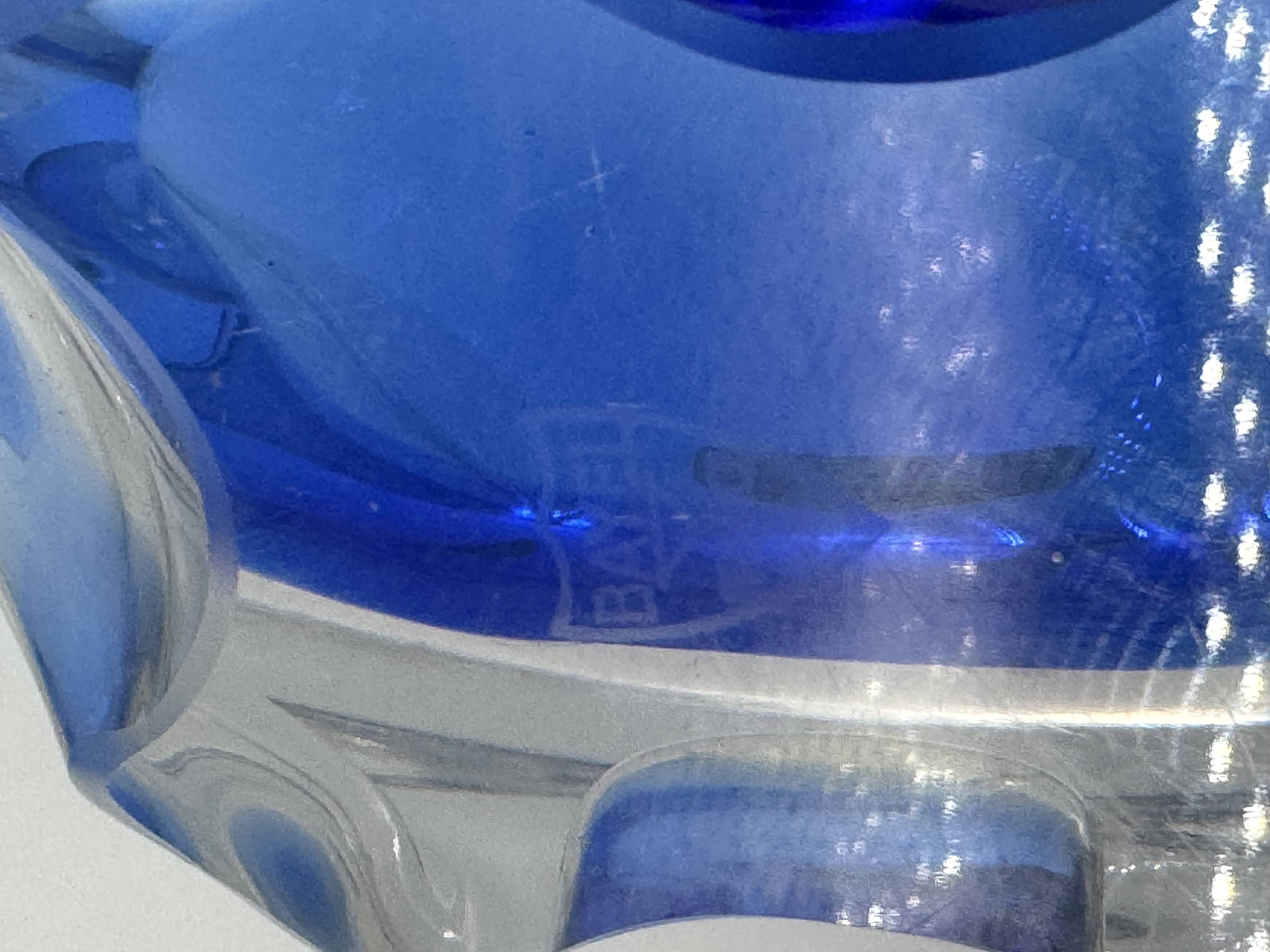 Stamped Bayel Glass Empty Pocket Cup