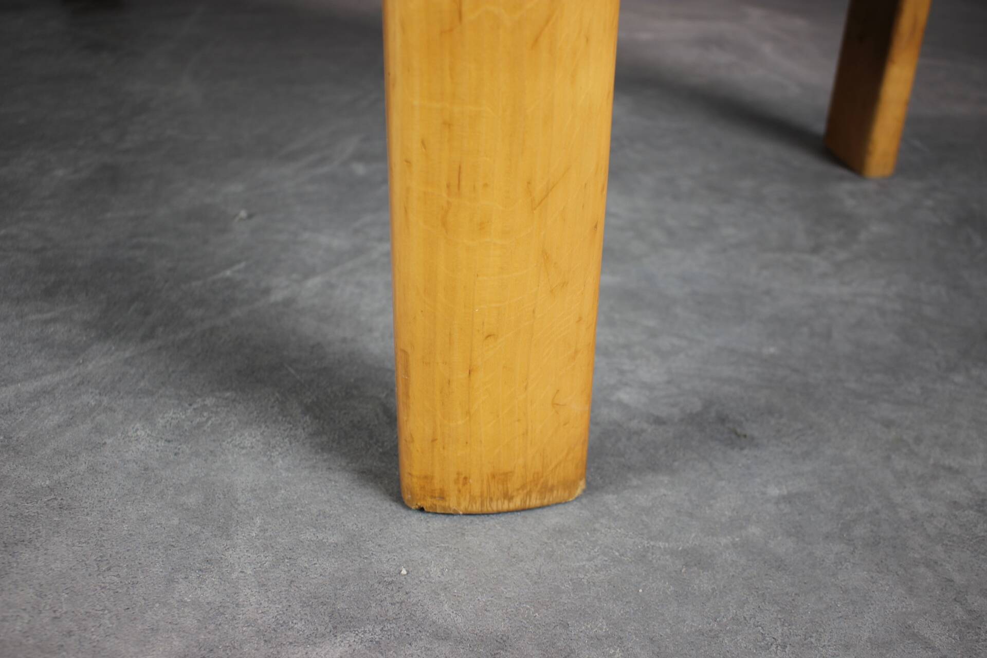 Mid-century Scandinavian conference table in solid birch, 1980s