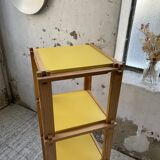 Renewed pine bookcase