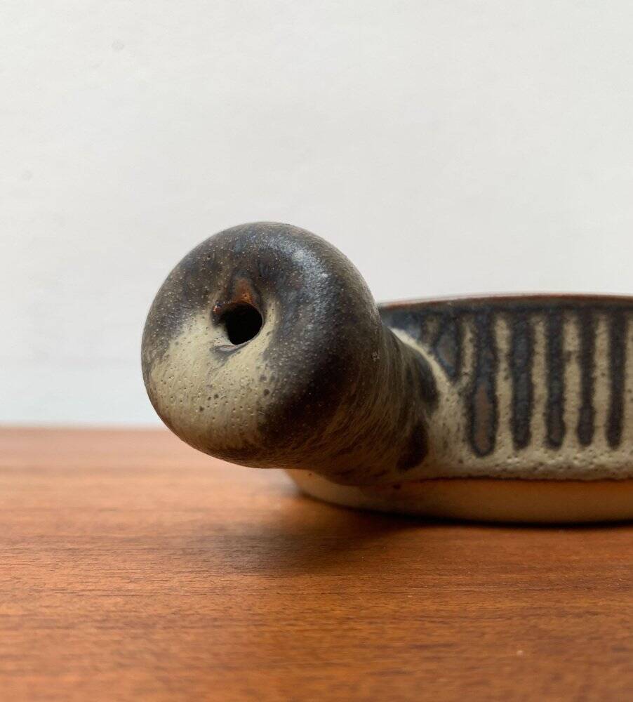 Vintage British Brutalist Ceramic Bowl by Tremar UK