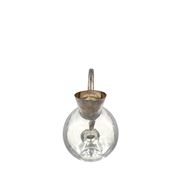 Hollywood Regency silver decanter, Masini Florence Italy 1980s